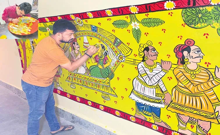 Rural cultural events Become Paintings