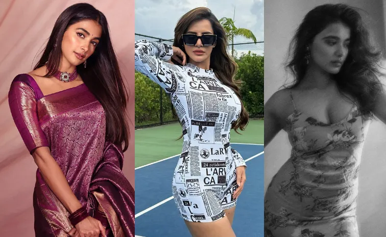 Pooja Hegde And Ashu Reddy Latest