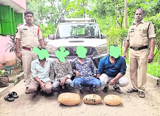 6 కిలోల గంజాయి పట్టివేత 