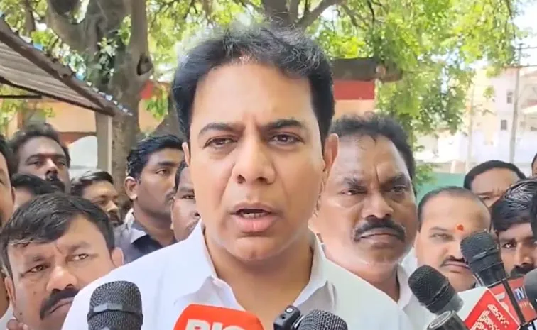 తెలంగాణ పోలీసులకు కేటీఆర్‌ వార్నింగ్‌