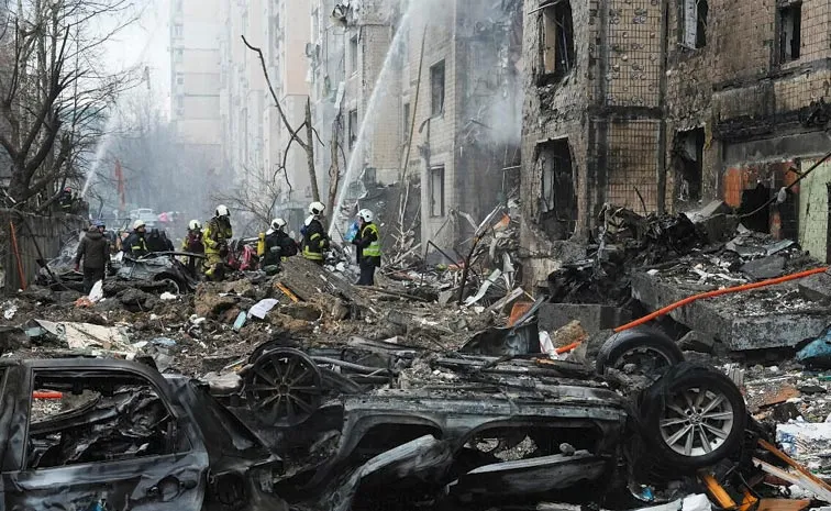 15 people died In Russian Drone Strike On Kyiv