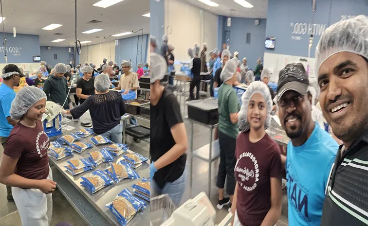 Feed My Starving Children Nats jointly prepared food kits to poor children1