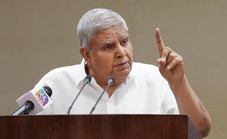 Jagdeep Dhankhar India can't afford to be divided over languages