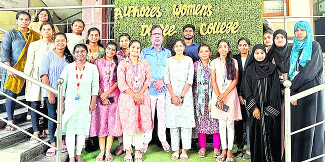 ‘అల్ఫోర్స్’ విద్యార్థినులకు హార్విన్ టెక్నాలజీస్లో