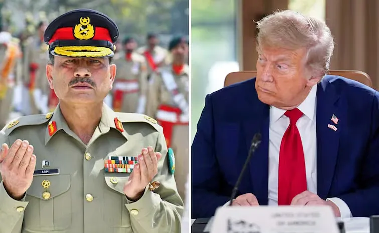 President Donald Trump Hosts Pakistan Army Chief Asim Munir2