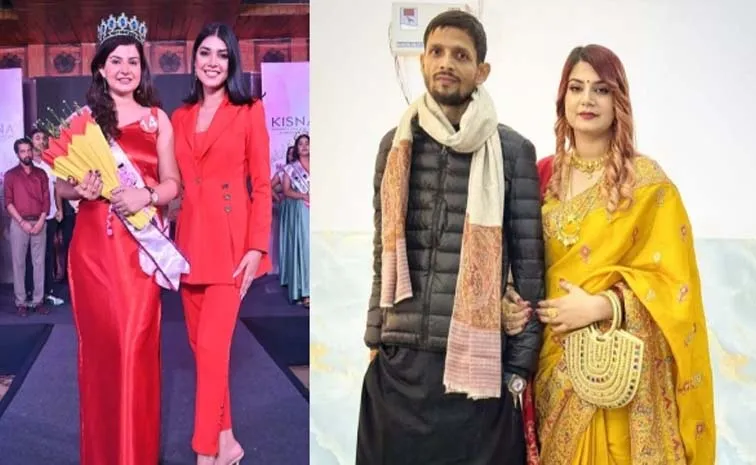 Mrs Bihar 2025 Is Aishwarya Raj She is BJP MLA Vishal Prashant wife