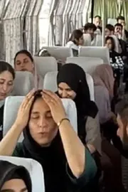 Students Evacuated From Iran Find Buses in bad Condition to Travel to JK6