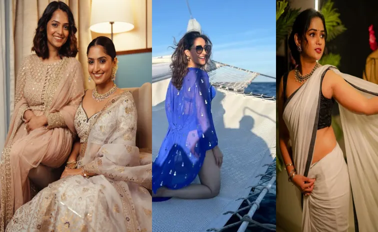 tollywood actresses Social media Updates Goes Viral