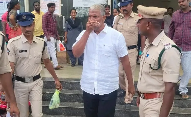 Vallabhaneni Vamsi Hospitalized From Vijayawada Jail