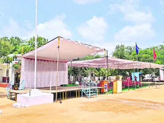 వేడుకలకు సర్వం సిద్ధం
