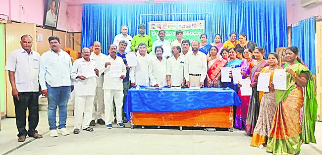 బీసీ చైతన్య వేదిక నూతన కార్యవర్గం ఎన్నిక 