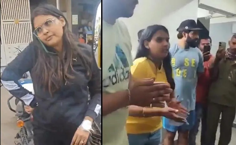 woman Who Slipper Attack on Bengaluru auto Driver Later Did This Viral
