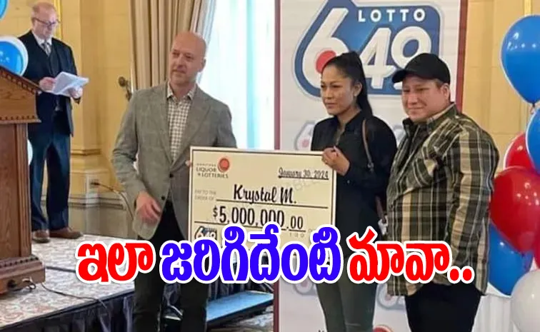 Canada Man Gives Girlfriend To 30 Crore Lottery Runs Away2