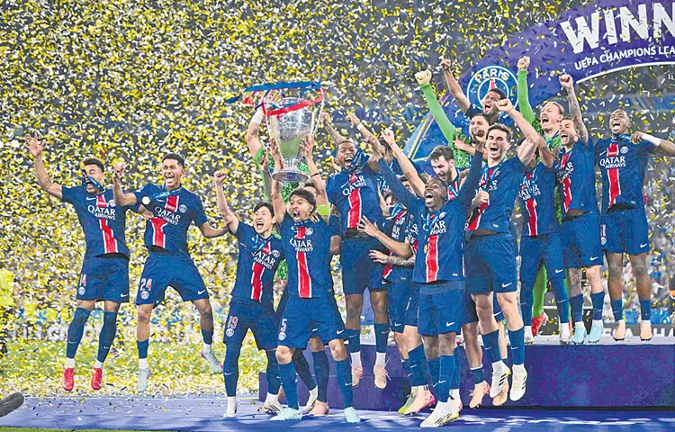 Champions League winner PSG