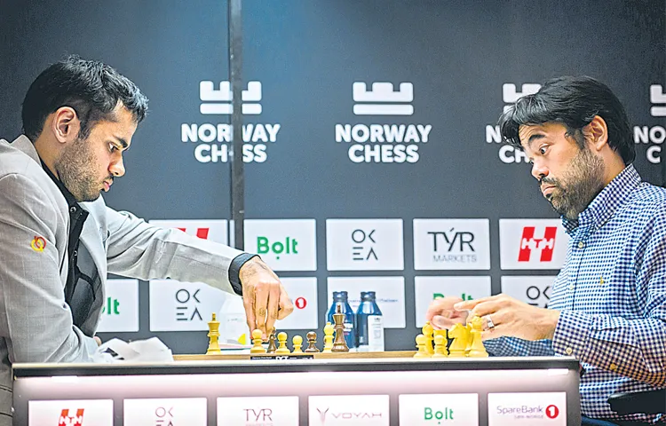 Arjun wins over world number two Nakamura4