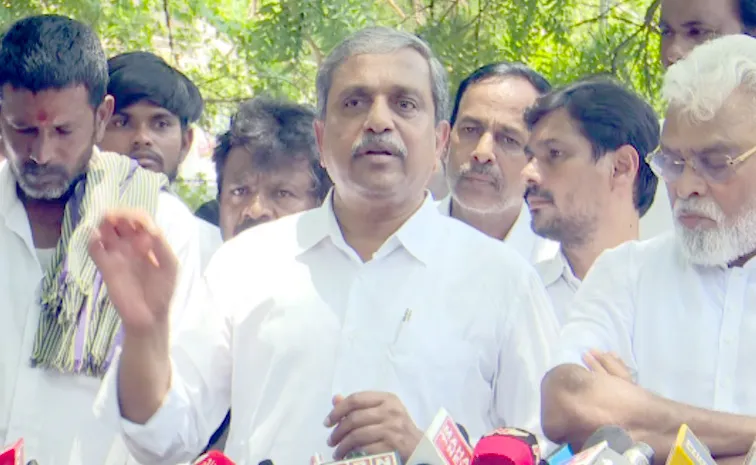 YSRCP Sajjala Reacts Kutami Govt False Cases on YSRCP Cadre