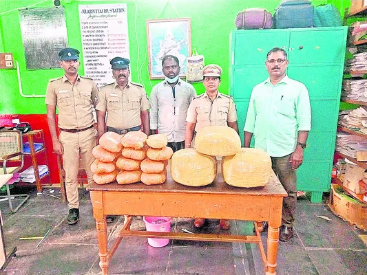 గంజాయి స్వాధీనం