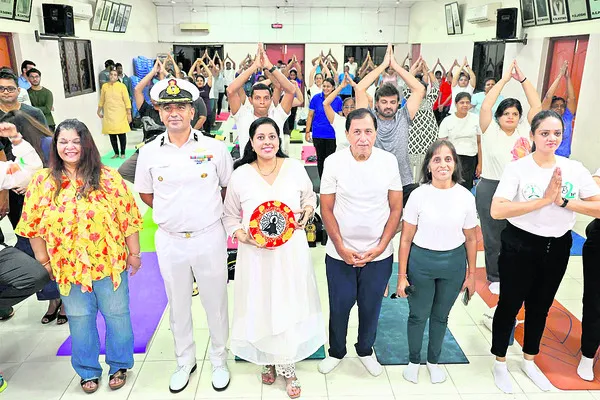 ఆరోగ్యానికి యోగా శక్తివంతమైన సాధనం