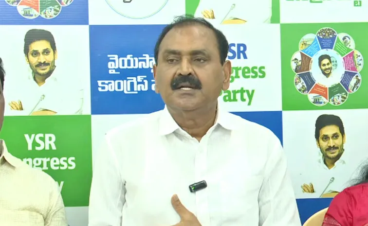 Bhumana Karunakar Reddy Fires On Chandrababu Govt