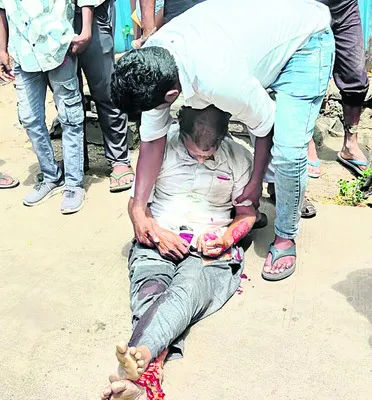 రోడ్డు ప్రమాదంలో వ్యక్తి మృతి