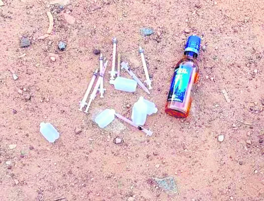 శ్రీకాళహస్తిలో డ్రగ్స్‌ కలకలం