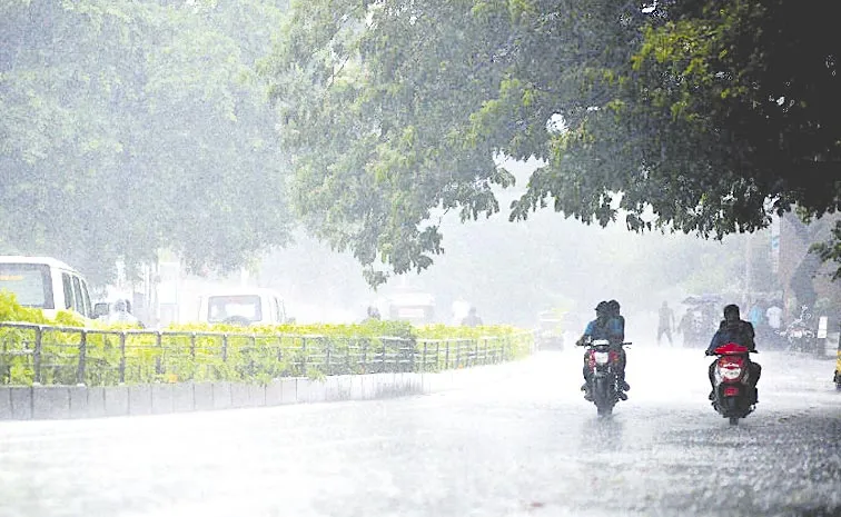 Light to moderate rains for next 48 hours in andhra pradesh