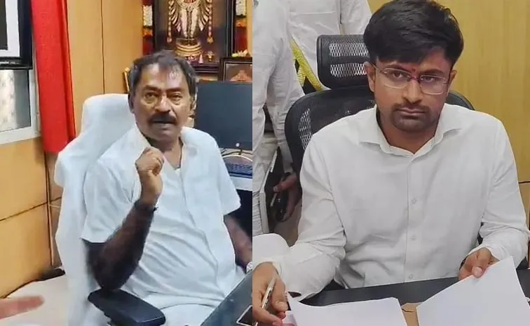 Kadapa Mayor Suresh Babu Again Issued Notices To Municipal Commissioner