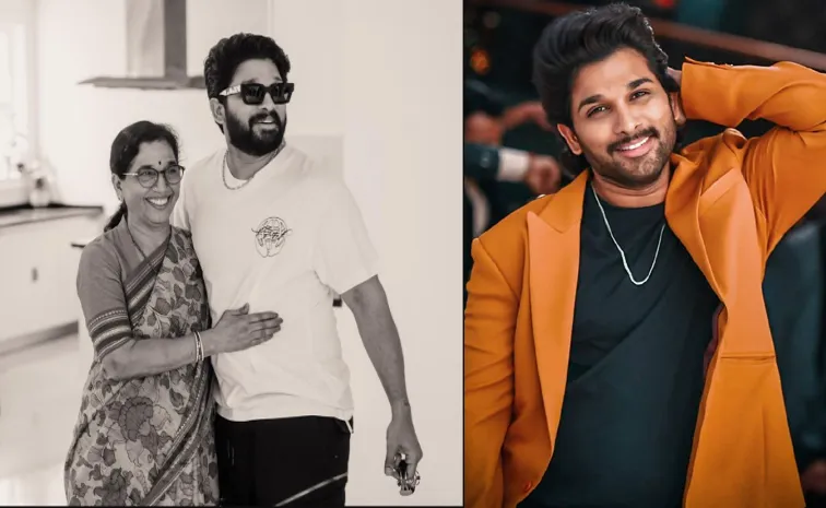 Allu Arjun shares sweet birthday wish for mother Nirmala