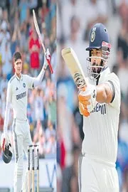 England vs India: Shubman Gill and Yashasvi Jaiswal struck centuries2
