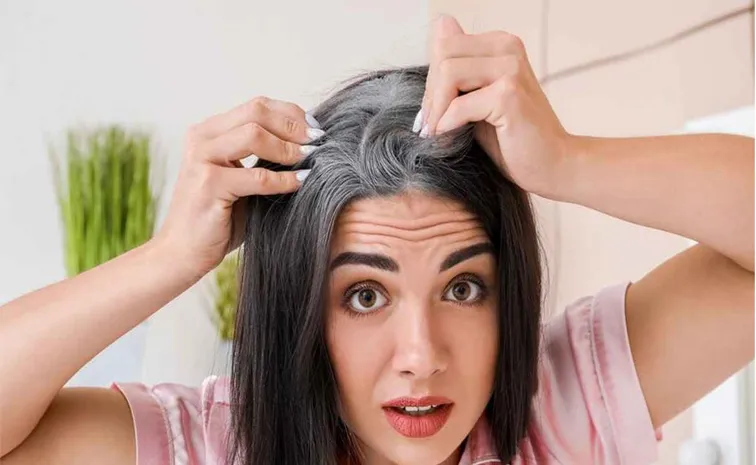 causes and remedies of Premature graying of hair3
