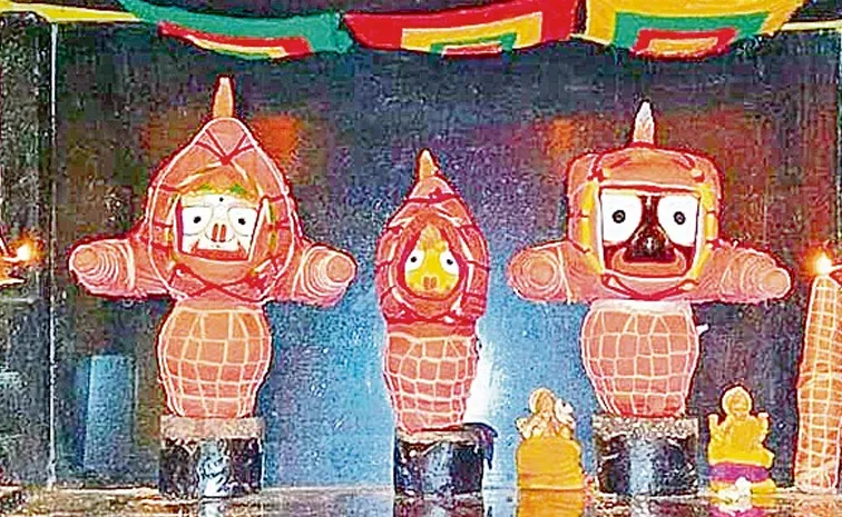 Ayurveda therapy for Jagannath and siblings At puri