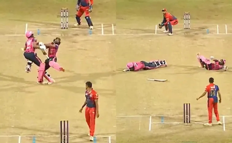 Unbelievable: Batters Collide But Fielders Miss Run Outs On Both Ends Watch3