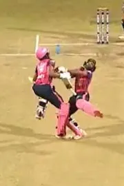 Unbelievable: Batters Collide But Fielders Miss Run Outs On Both Ends Watch4