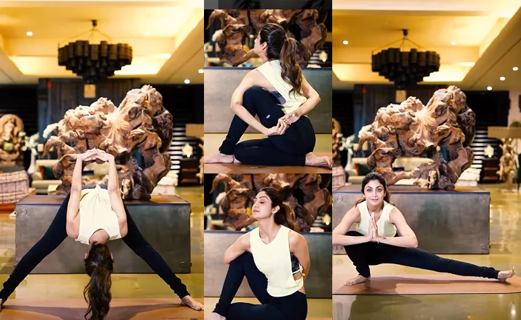  International Yoga Day 2025 shilpa shetty shares yoga asanas1