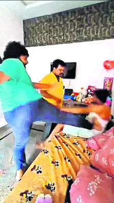 దాడికి పాల్పడిన టీడీపీ నాయకుడిపై కేసు