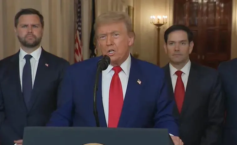 Donald Trump Address to nation after Iran Incident