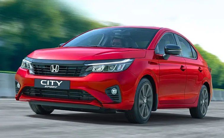 Honda City Sport launched at Rs 14 89 lakh