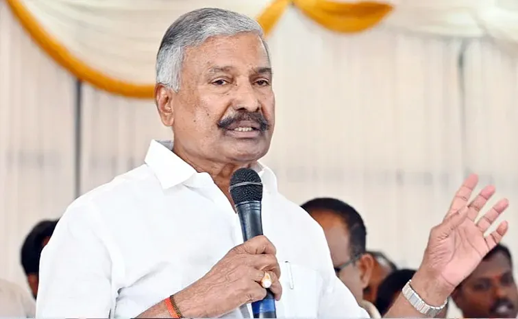 Peddireddy Ramachandra Reddy Fires On Chandrababu