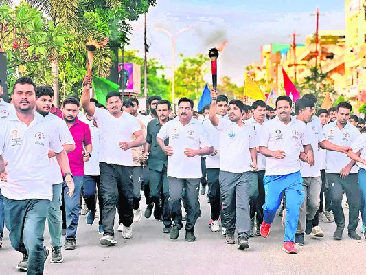 ఉత్సాహంగా ఒలింపిక్ డే రన్