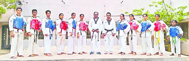 జాతీయ తైక్వాండో పోటీలకు తూర్పు క్రీడాకారులు