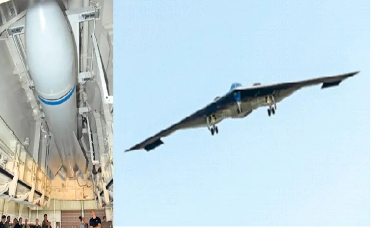 USA strikes on Iran nuclear sites used bunker buster bombs2