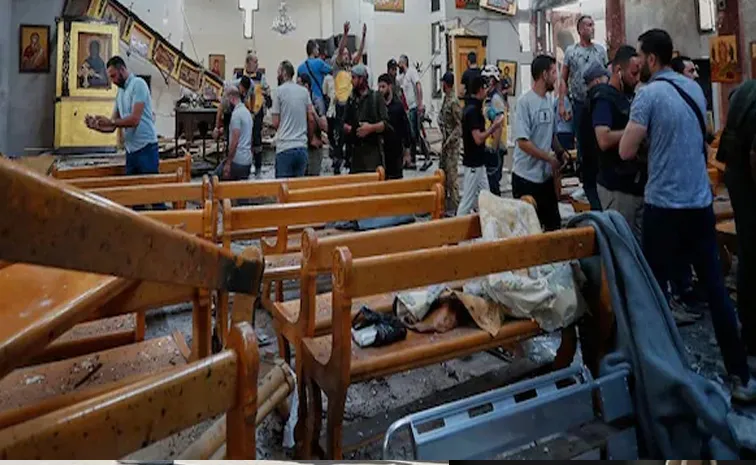 Syria Damascus Church Incident Details