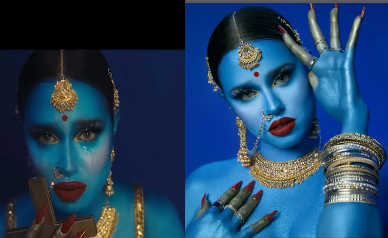 Indian-origin rapper dresses up as Hindu goddess in gold bikini sparks massive outrage