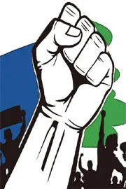 youth struggle under auspices of YSRCP protest at district collectorates on June 2312