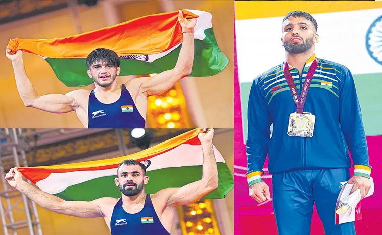 India historic finish at U23 Asian Wrestling Championships