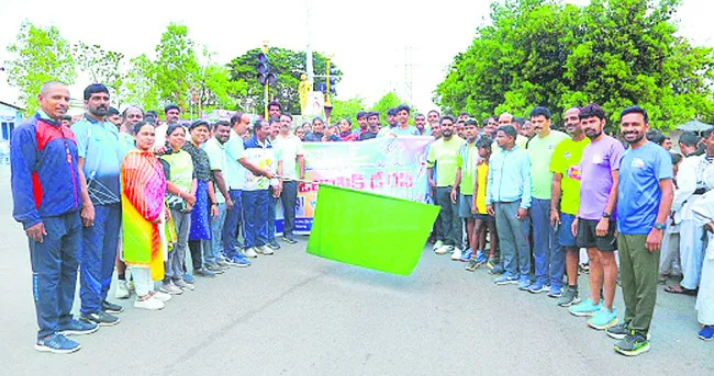 ఉత్సాహంగా ఒలింపిక్ రన్