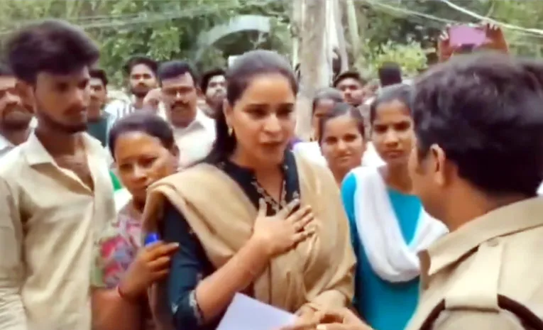 Woman Files Complaint With Sp Against chilakaluripet Circle Inspector