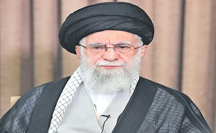 Iran Supreme Leader Ayatollah Ali Khamenei being guarded deep bunker