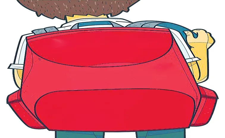 Dangers of Heavy School Bags for Childrens Backs