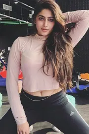 Nishvika Naidu Along With Chiranjeevi Vishwambhara4
